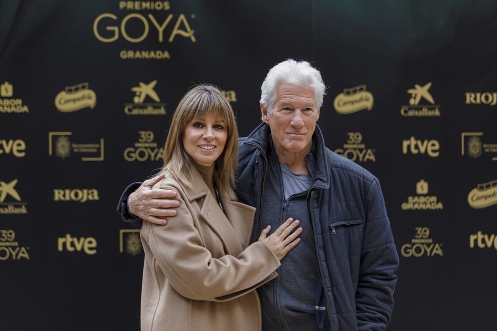 Richard Gere y su esposa española Alejandra Silva. EUROPA PRESS