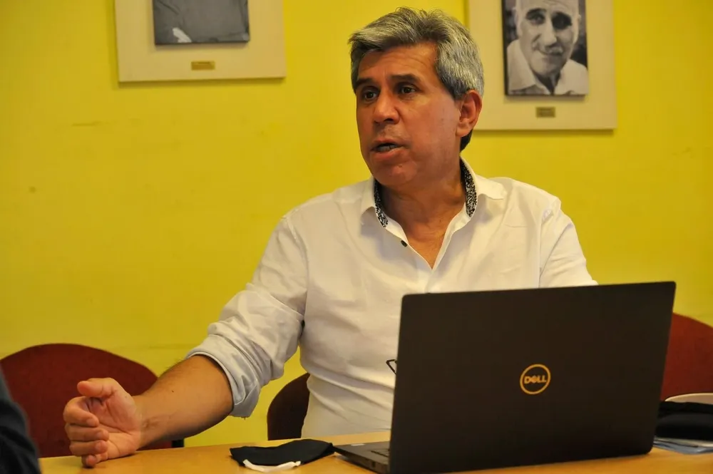 El representante de los trabajadores en el Directorio del BPS, Ramón Ruiz.