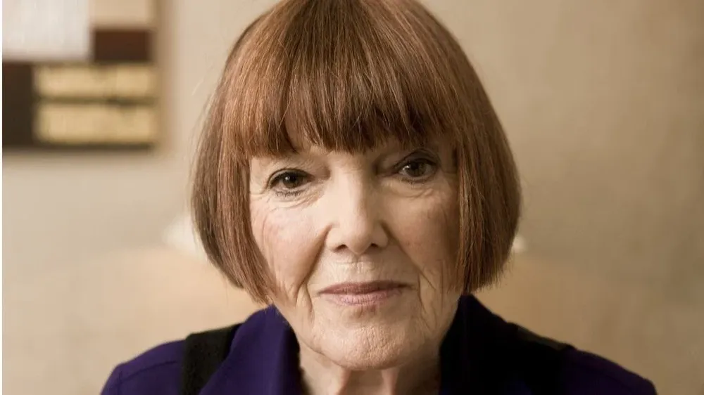 La diseñadora de moda Mary Quant en Londres en 2009.