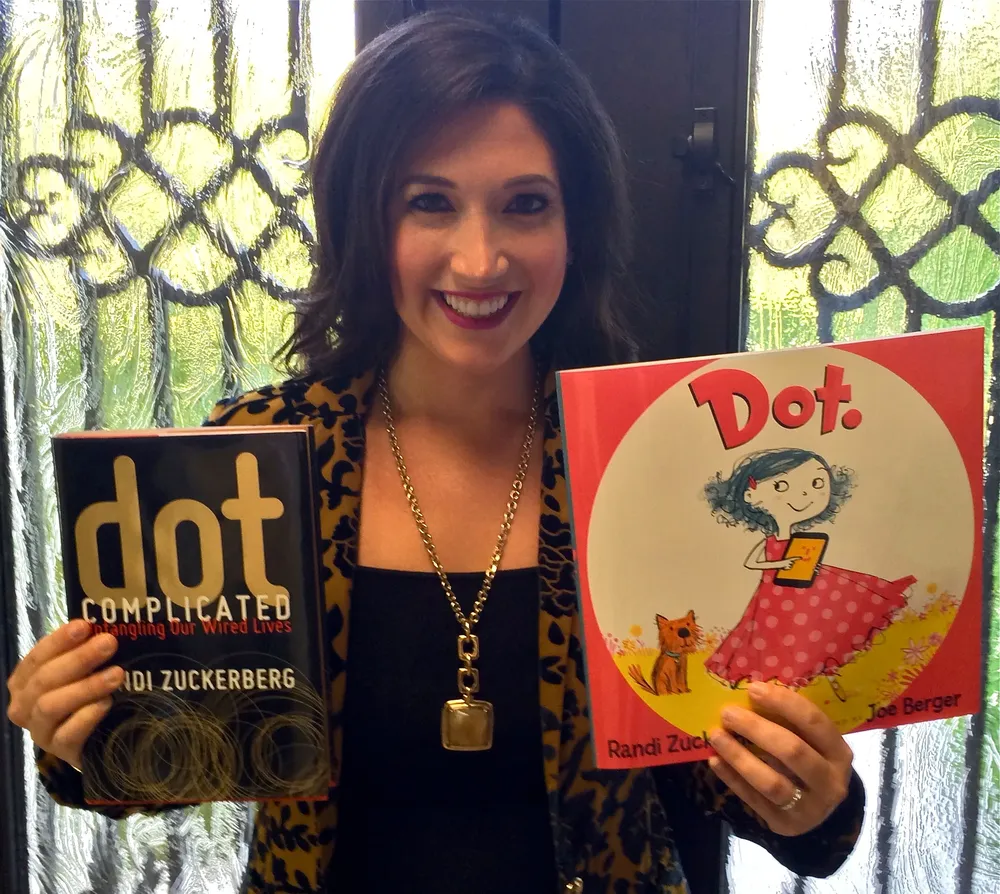 Randi Zuckerberg con sus dos nuevos libros