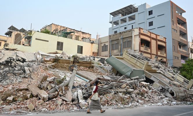 Terremoto en Myanmar
