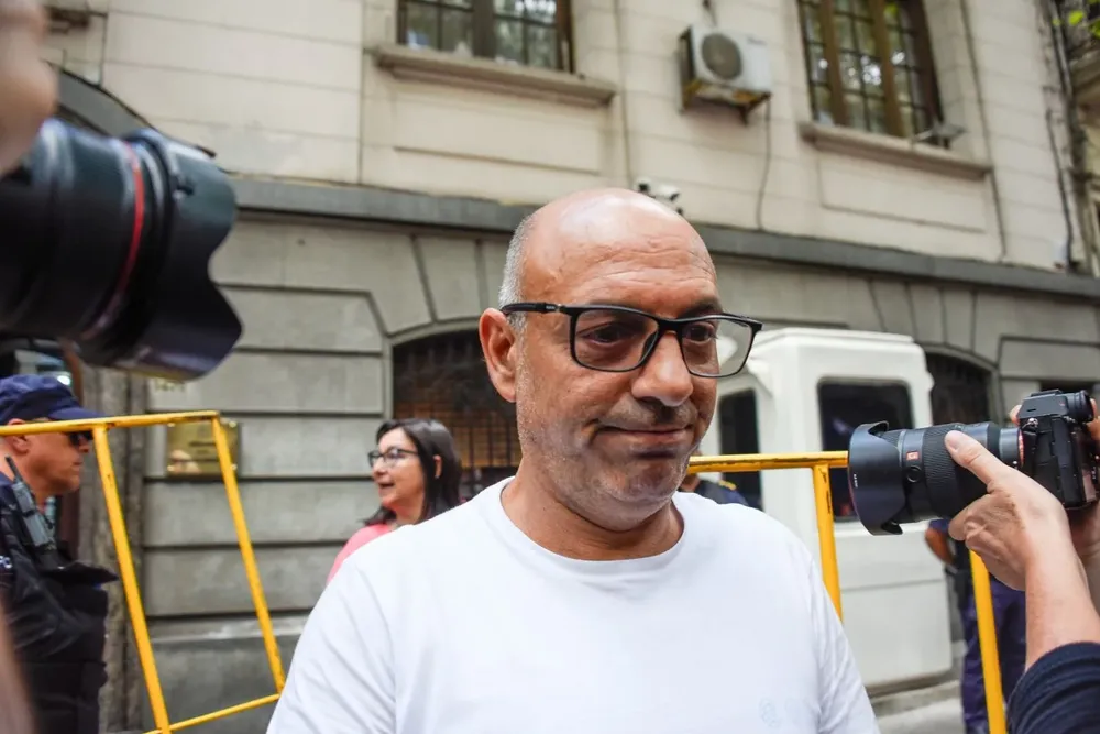 Foto de archivo: el presidente del PIT-CNT, Marcelo Abdala