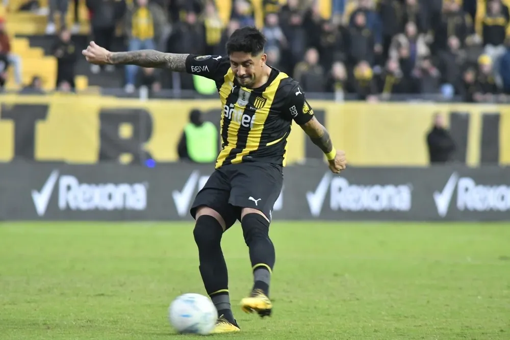 Ramón Arias en la puerta de salida