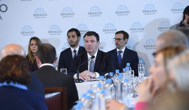 El juez Ariel Lijo defiende su postulación para la Corte Suprema de Justicia de la Nación en la audiencia pública de la Comisión de Acuerdos del Senado