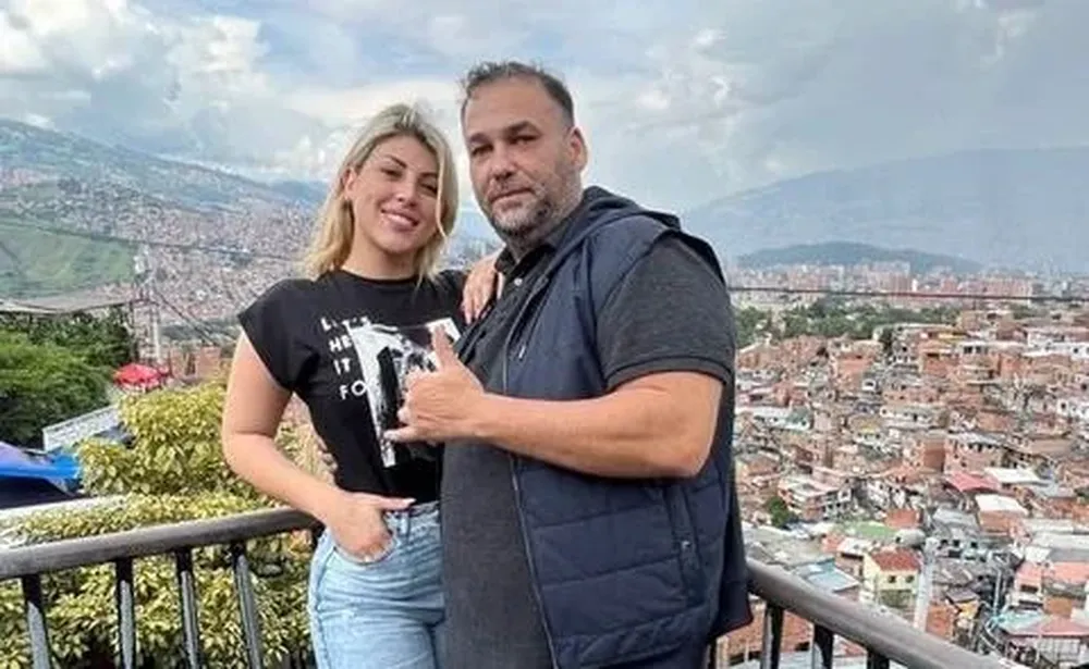 Romina Camejo y el empresario Gonzalo Aguiar