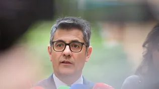 El ministro de la Presidencia, Justicia y Relaciones con las Cortes, Félix Bolaños