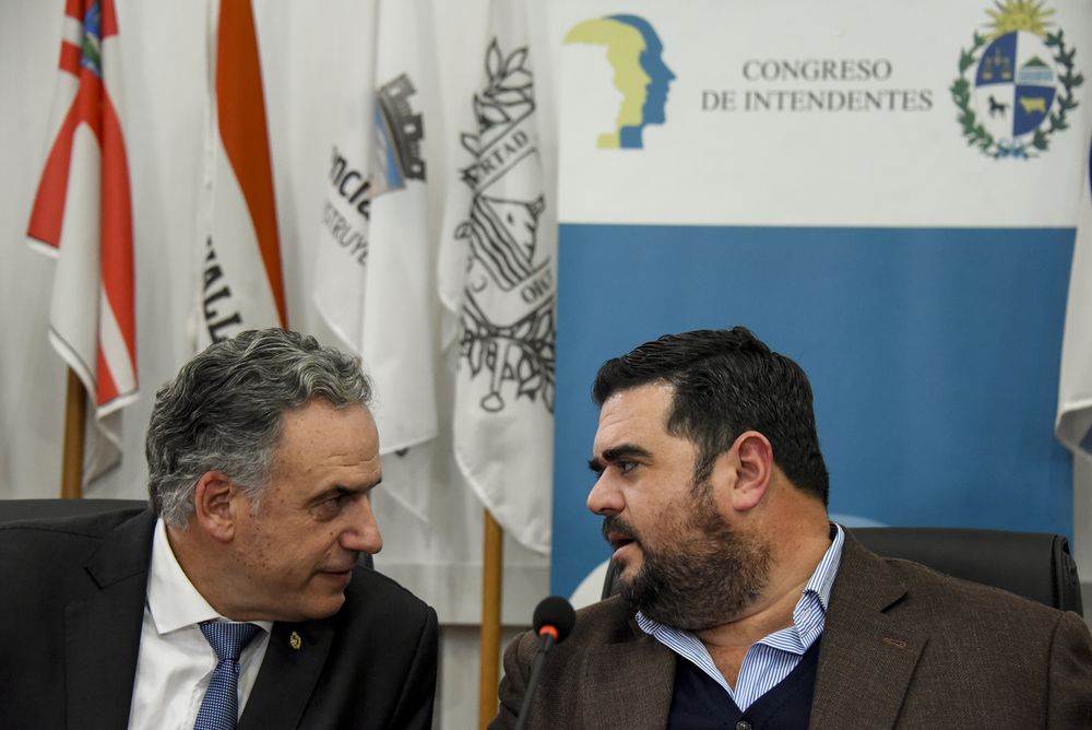 Yamandú Orsi y Nicolás Olivera