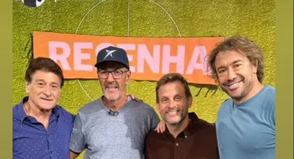 El reencuentro de Lugano con Hugo De León y Darío Pereyra, zagueros uruguayos que dejaron su huella en Brasil