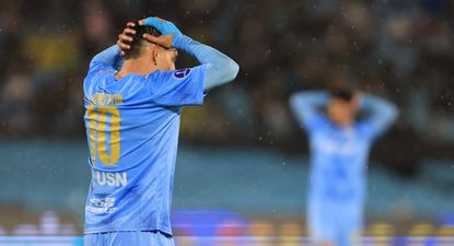 Esteban Obregón de Montevideo City Torque se toma la cabeza por la eliminación de la final de la Copa Sudamericana ante Atlético Mineiro, pese al triunfo por 2-0
