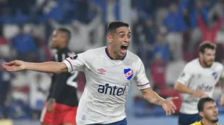 Camilo Cándido durante su anterior pasaje por Nacional