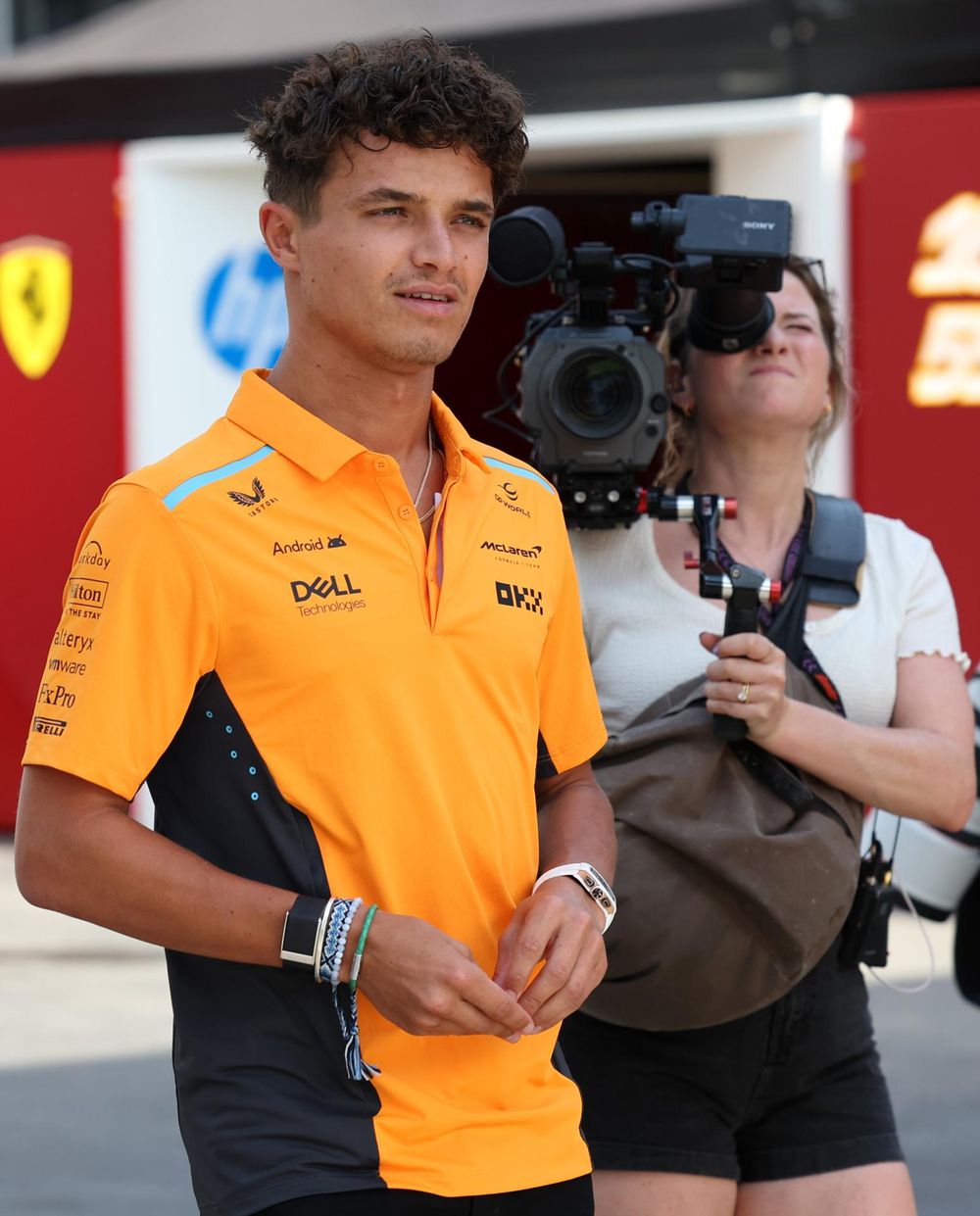 Lando Norris quiere el liderato.
