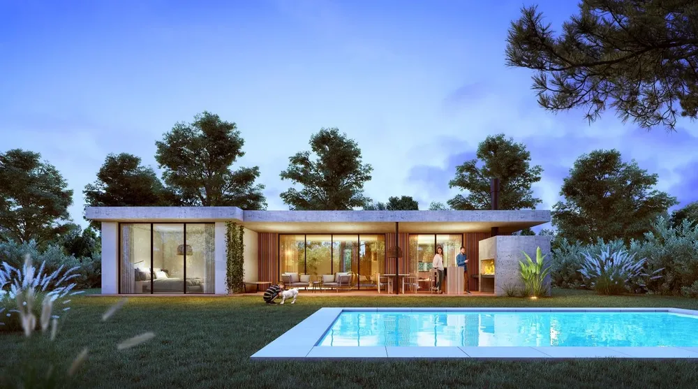 Así es una unidad dentro de Pilar de los Horneros (render)