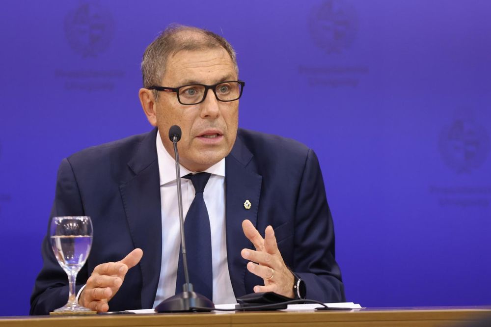 Ministro de Economía, Gabriel Oddone&nbsp;