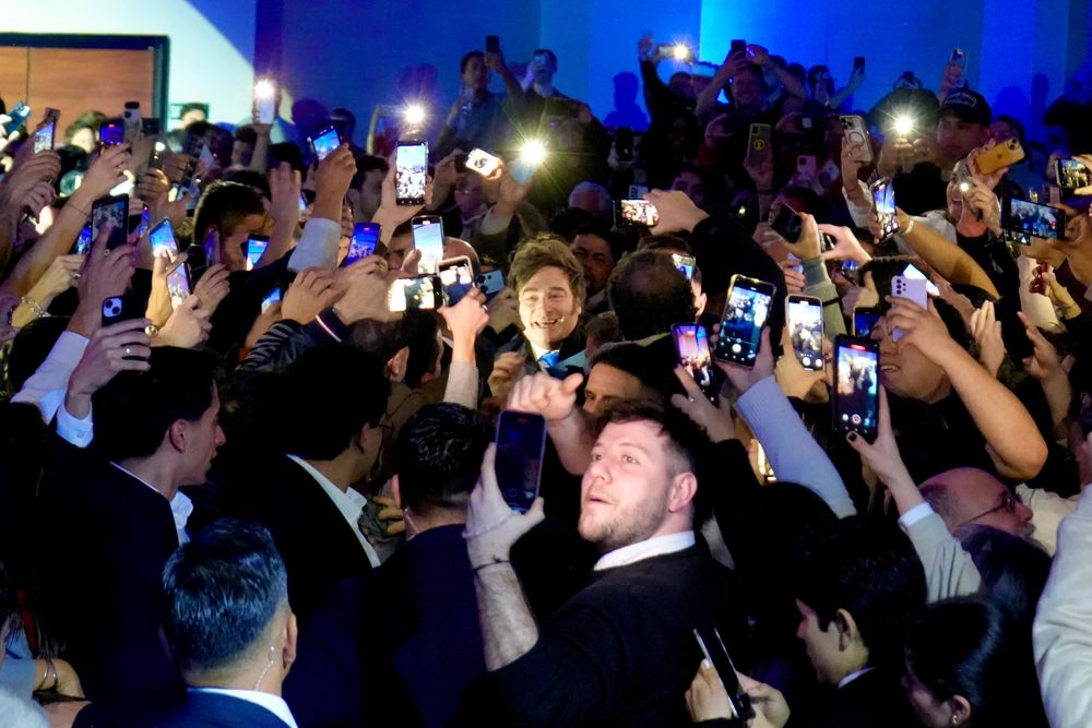 Javier Milei la derecha fest