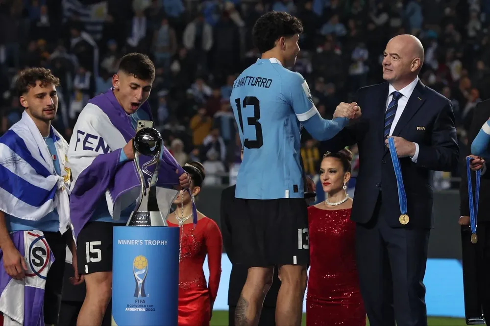 Matturro con Infantino