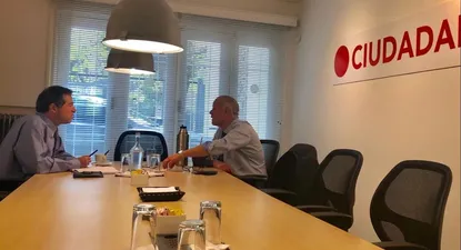 tras anunciar que dejara la cancilleria, talvi se muestra en ronda de contactos politicos