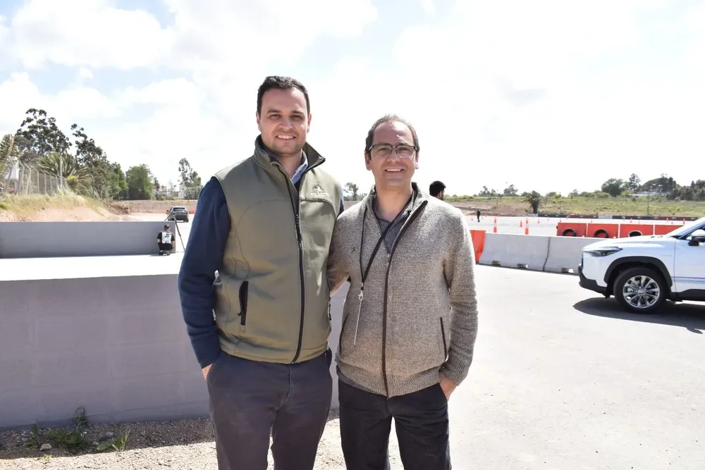 Daniel Iriarte y Alejandro Menza