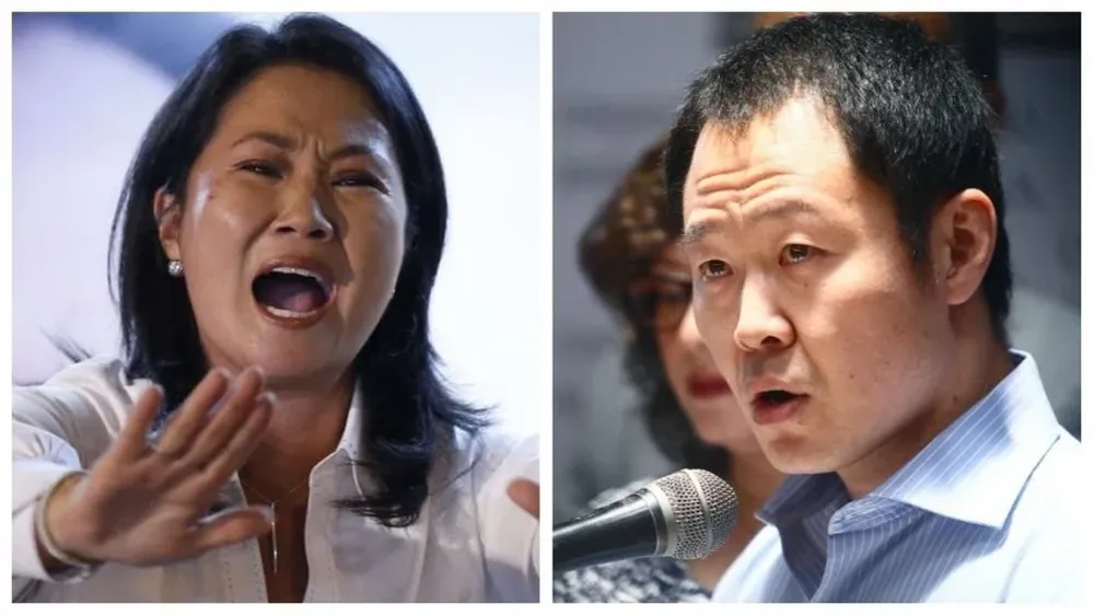 Keiko y Kenji Fujimori 