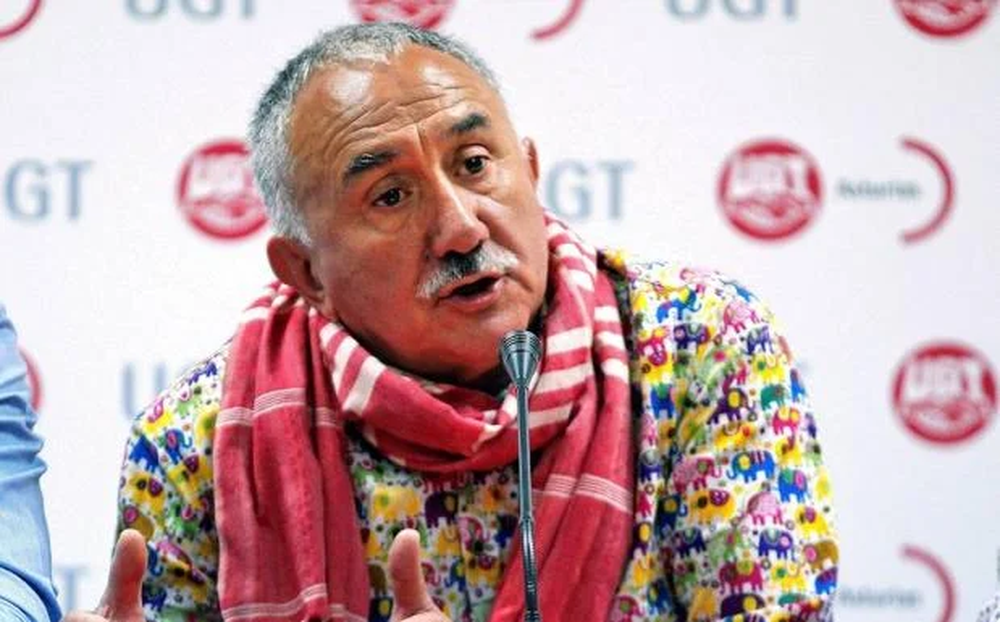 El secretario general de la UGT, Pepe Álvarez