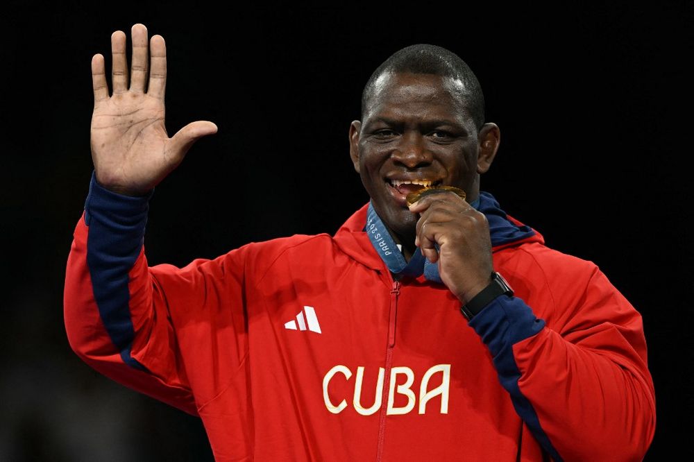 El cubano Mijaín López en París 2024