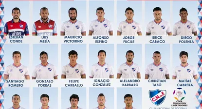 Nacional tiene la lista para viajar a Rosario
