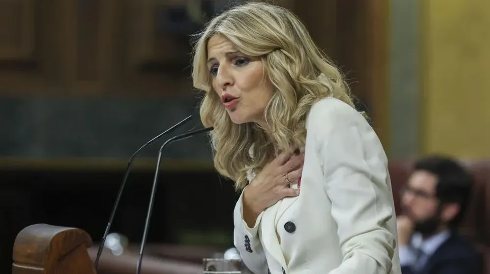 La líder de SUMAR, Yolanda Díaz.