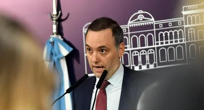 Manuel Adorni, vocero presidencial