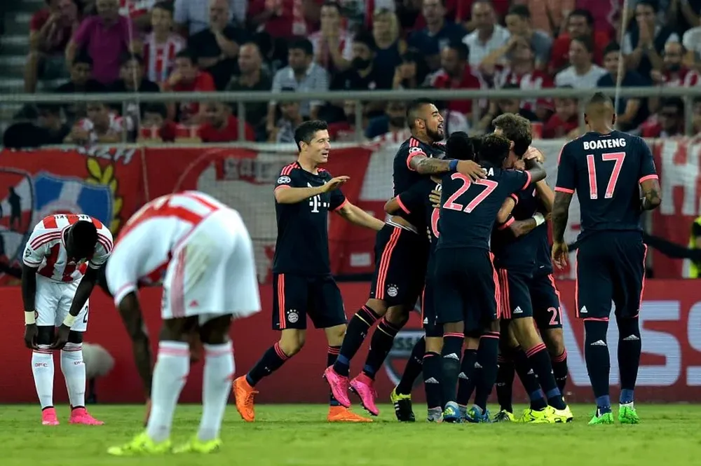 Bayern Múnich obtuvo una gran victoria de visita ante Olympiacos