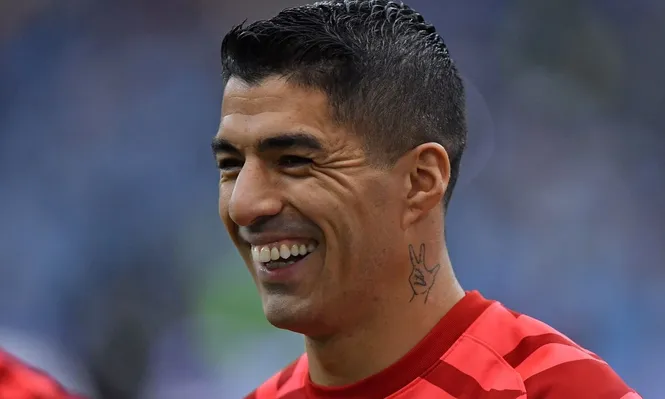 Luis Suárez en la semi de la Supercopa