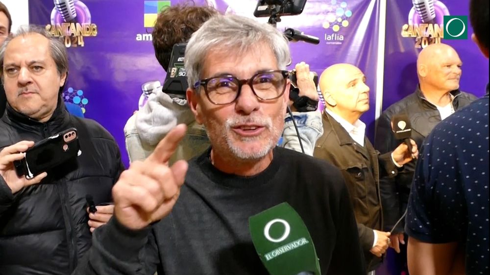 Pablo Chato PRada en el estreno del Cantando 2024