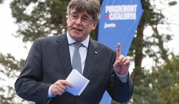 El fugado Carles Puigdemont.