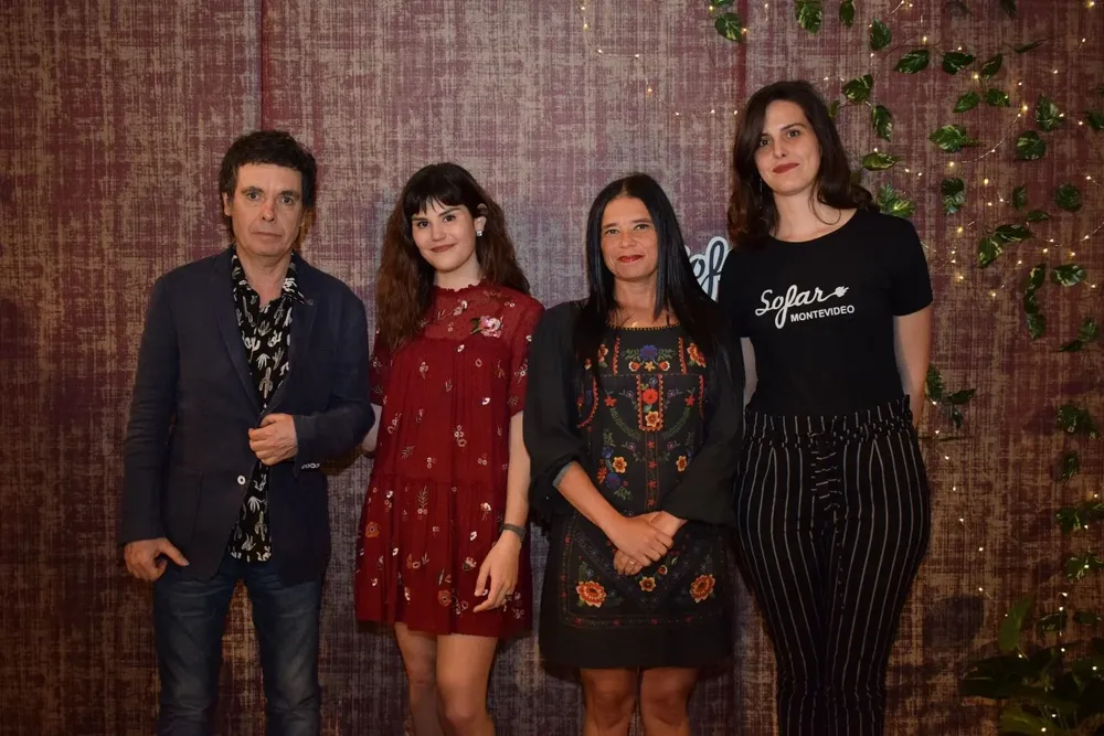 Fernando Cabrera, Bárbara Jorcin, Alexandra Bueno y Elisa Uriarte