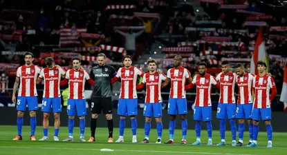 Jugadores del Atlético de Madrid