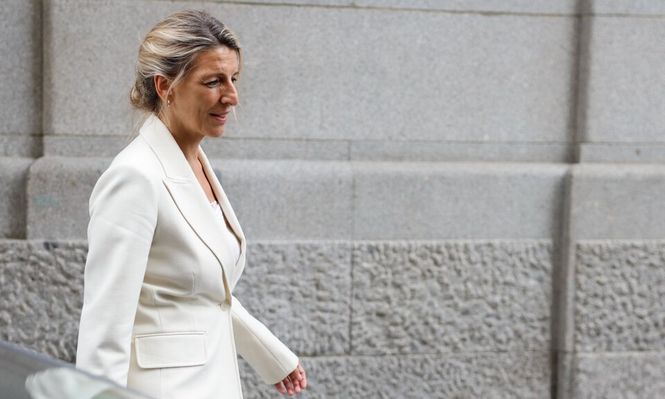 La ministra de Trabajo y Economía Social, Yolanda Díaz