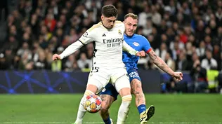 Valverde volvió a ser titular en Real Madrid