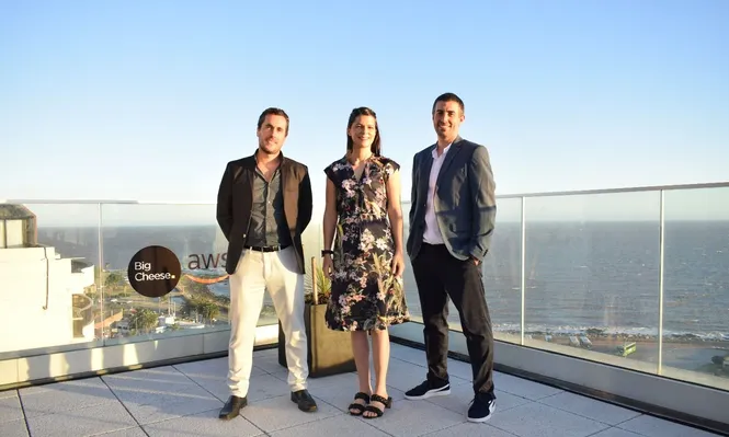 Fernándo Martínez Ruiz, Florencia Polcaro y Sebastian Grattarola