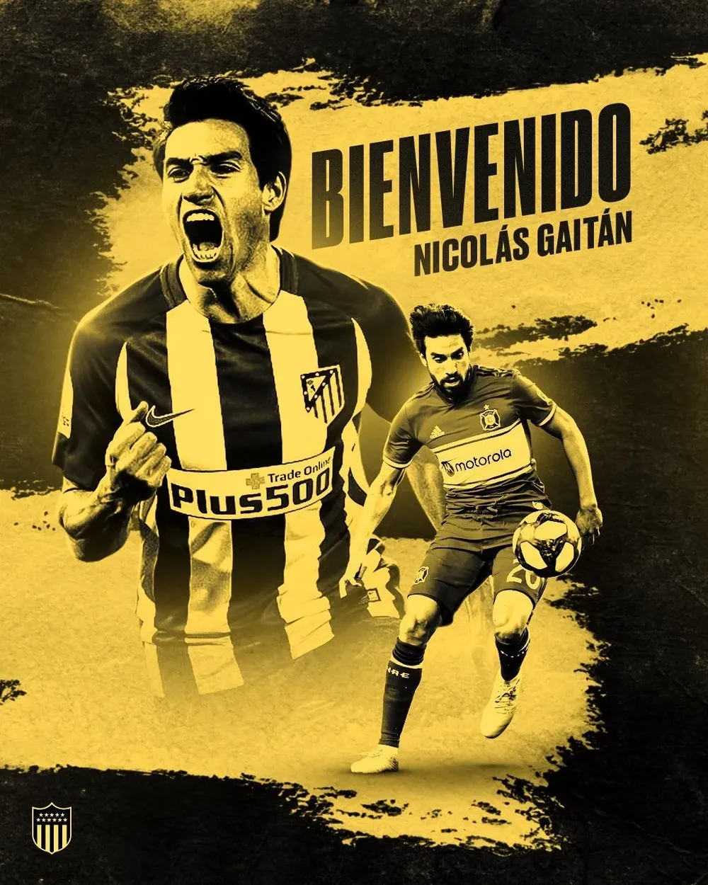 Nicolás Gaitán fue anunciado como nuevo jugador de Peñarol