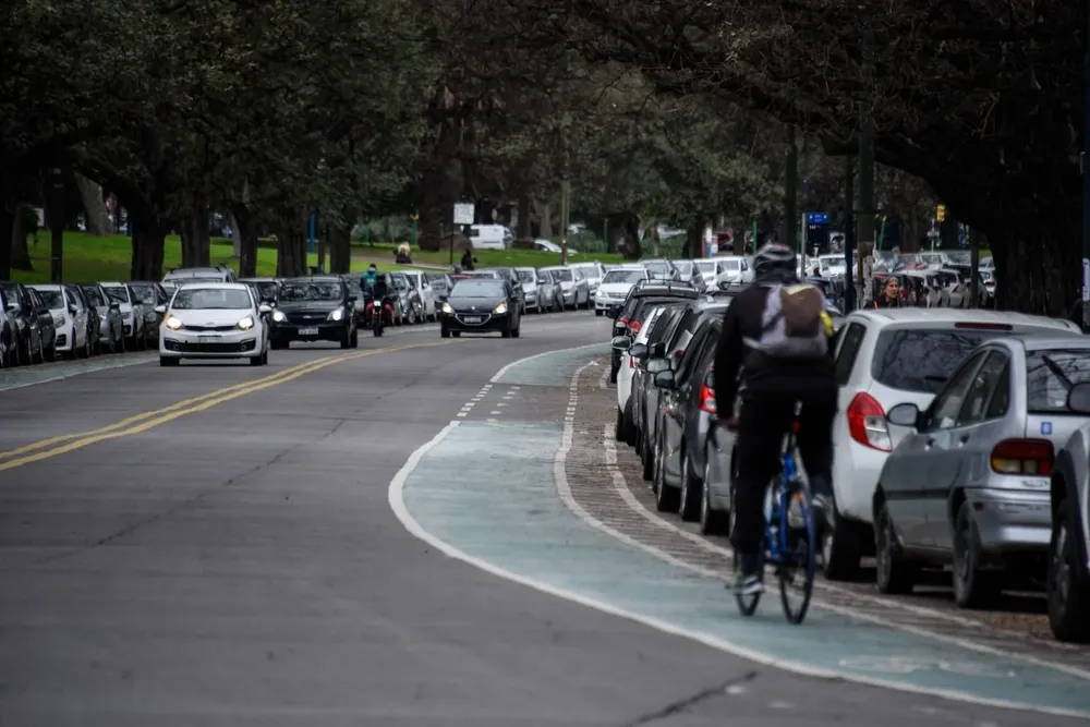 Calle del barrio Parque Batlle. (Archivo)