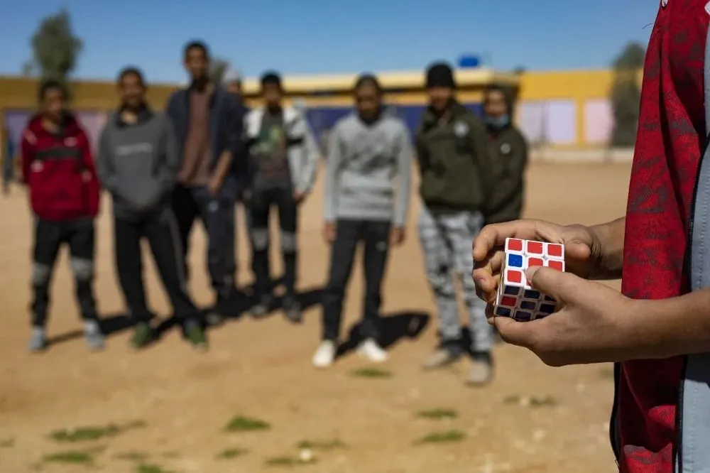 La vida en un centro sirio de rehabilitación