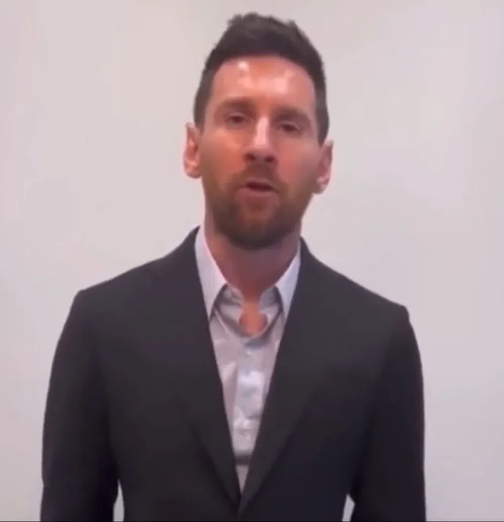 Lionel Messi habló de su viaje a Arabia Saudita