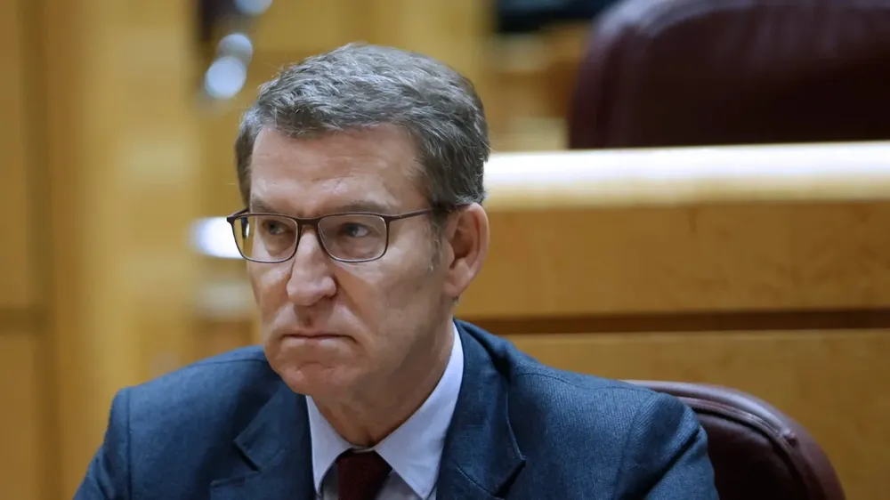 El líder del PP, Alberto Núñez Feijóo.