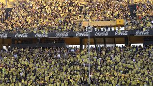 La hinchada de Peñarol