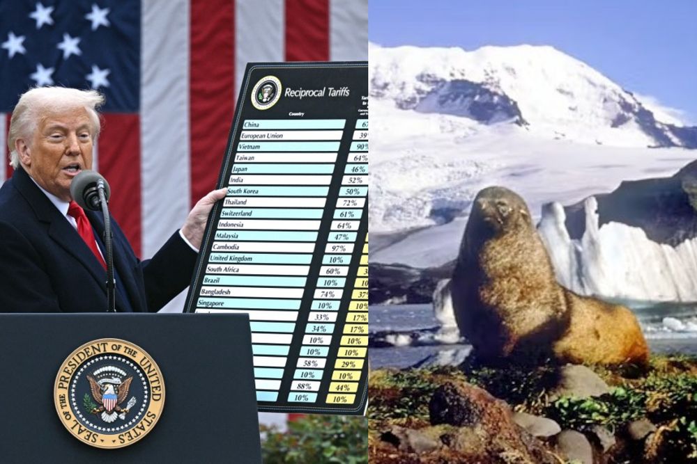 Las dos minúsculas islas perdidas en el océano a las cuales Trump también le impuso aranceles