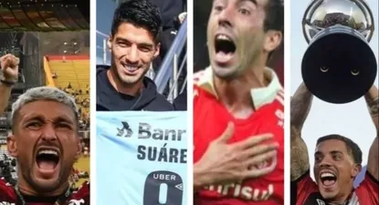 El Brasileirao que viene tendrá a varios uruguayos importantes, entre ellos, Giorgian De Arrascaeta, Luis Suárez, Carlos De Pena y David Terans