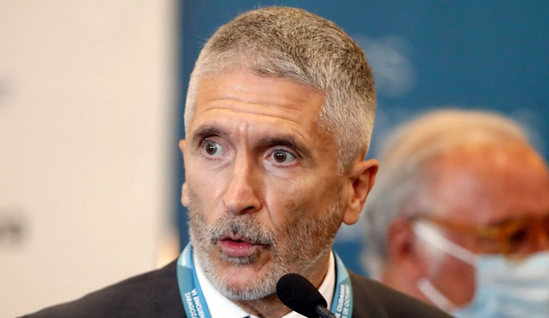 Marlaska, confirmó que a Pedro Sánchez le arrojaron un palo y que habría sido un grupo marginal