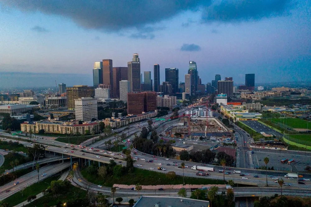 La ciudad de Los Ángeles