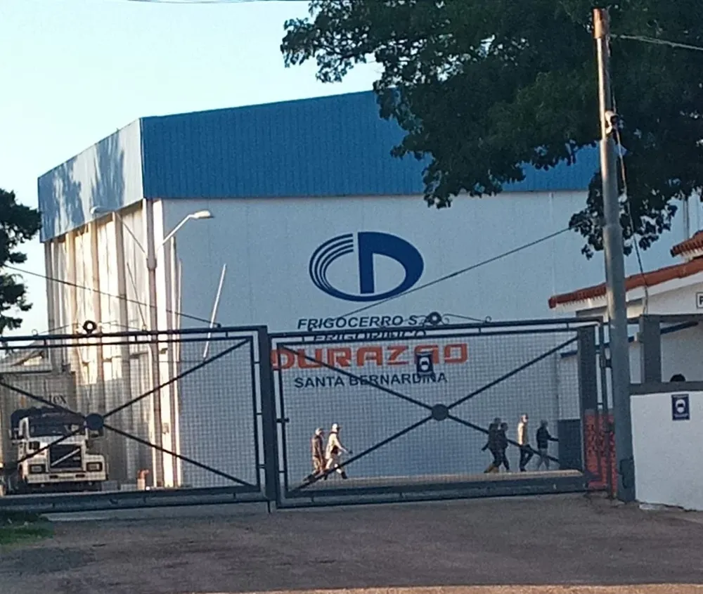 Planta de Frigocerro, en Santa Bernardina.