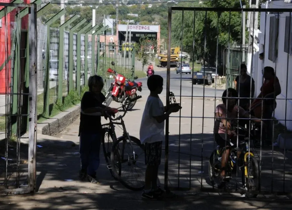 Tiroteo en una escuela del barrio Borro