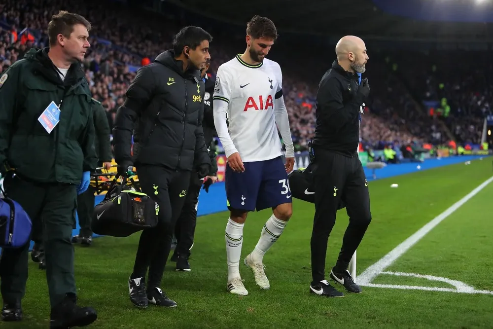 El día que se lesionó defendiendo a Tottenham Hotspur