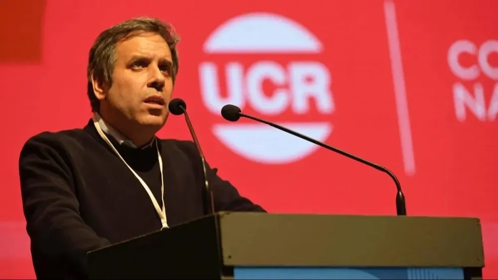 Gastón Manes, presidente de la Convención Nacional de la UCR